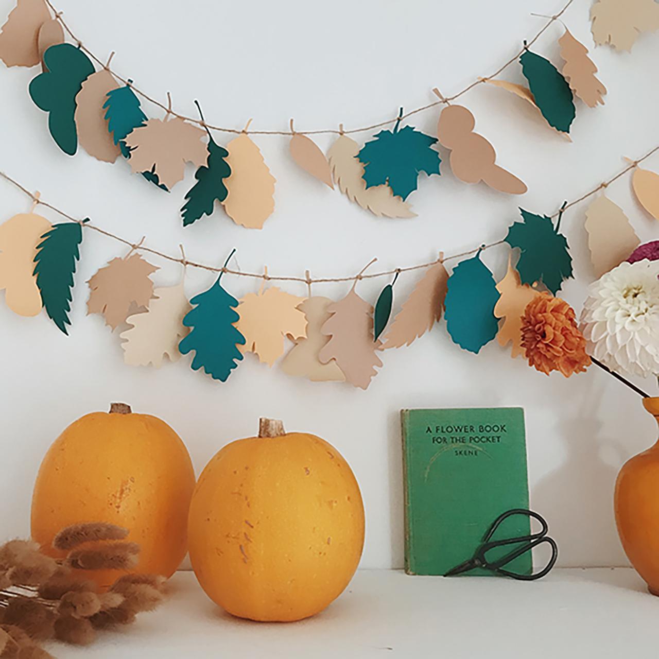 Add Warmth to Your Home with a Beautiful Autumn Leaf Garland – Easy Steps Here!